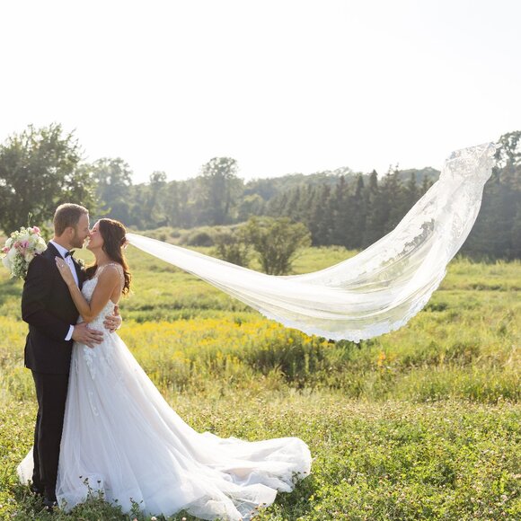 Stella York, Hazel Wedding Dress 6886, Size 6 - altered to 4, Color IV/MC-PL - Picture 15 of 15